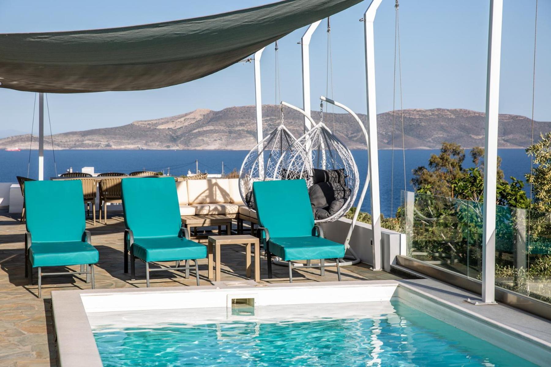 Villa Luna Private Heated Hydro Pool Bbq Beach 4Min Agia Marina Mikrolimanou Exterior foto